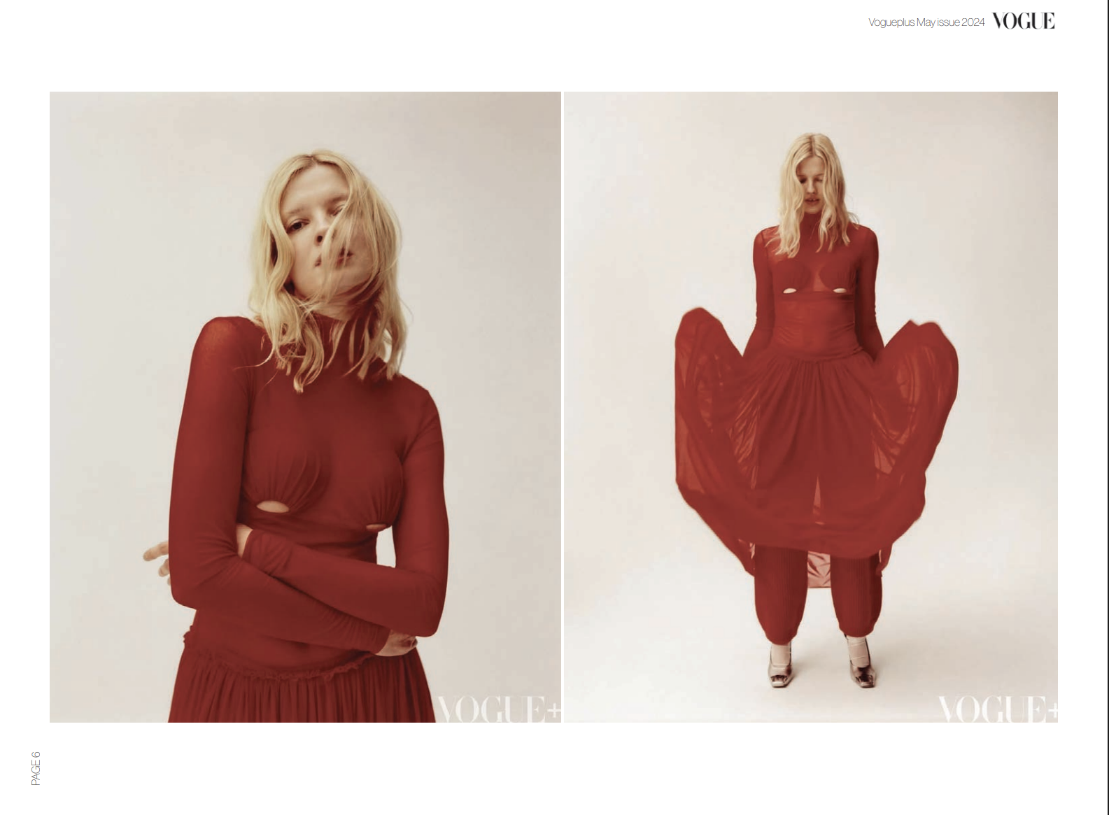 Vogue+ May 2024 issue — editorial feature